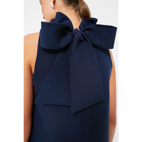 TUCKERNUCK Navy Blythe Dress Size XS NWT Retail $198 Tuckernuck - Picture 7 of 8